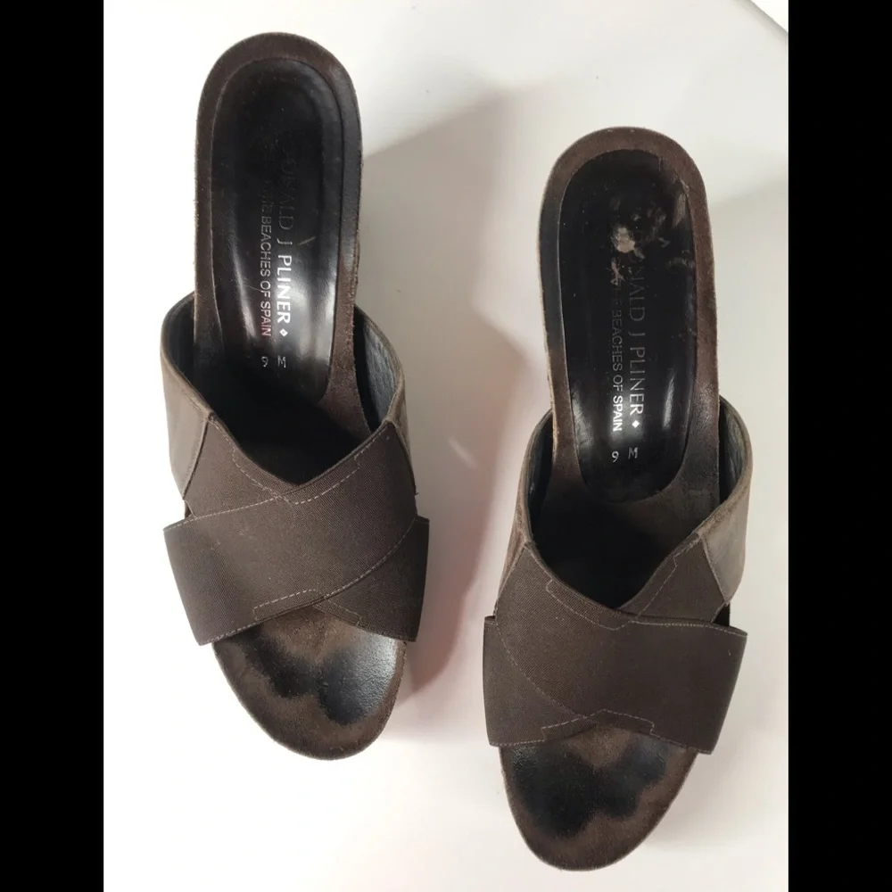 Donald J Palmer made in Spain Wedge heel 9M